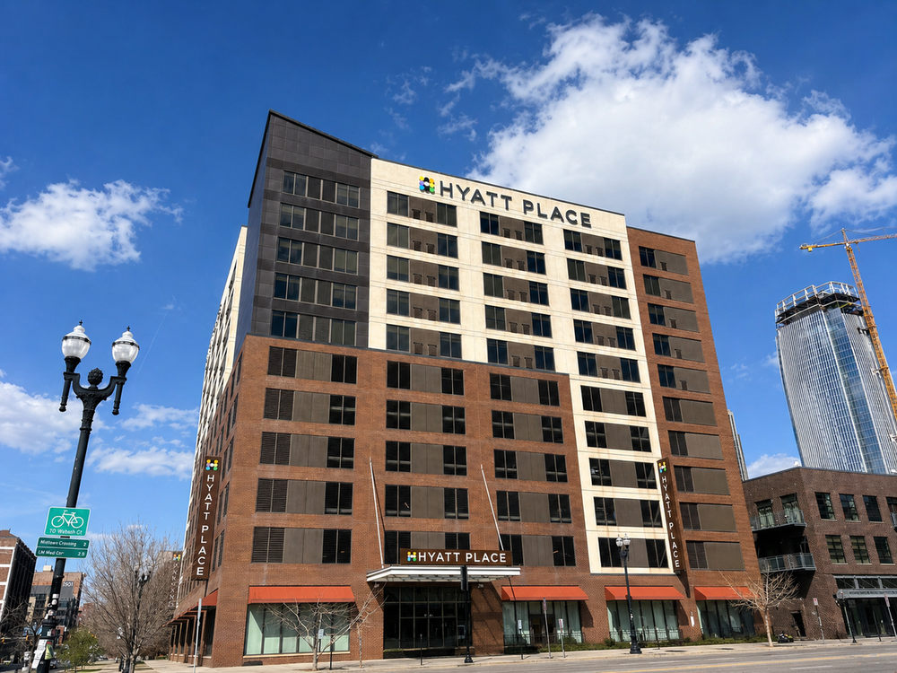 Hyatt Place - commercial electrical installation